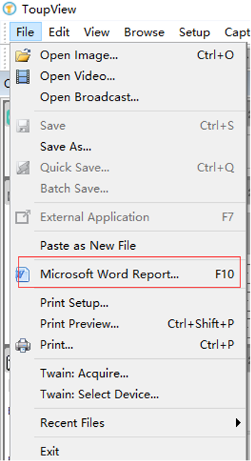 How to use Microsoft Word report function How to use Microsoft Word report function