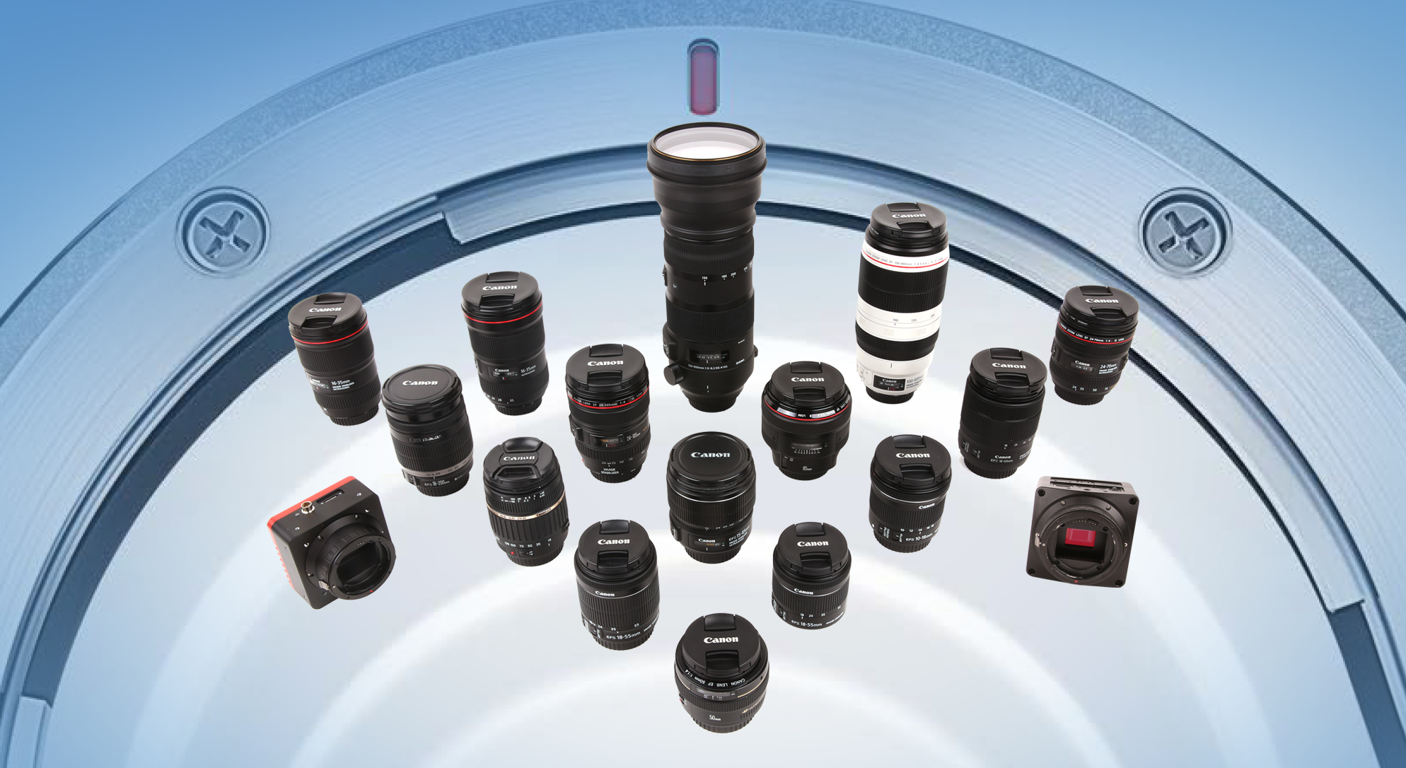 Compatible Canon EF lenses Compatible Canon EF lenses