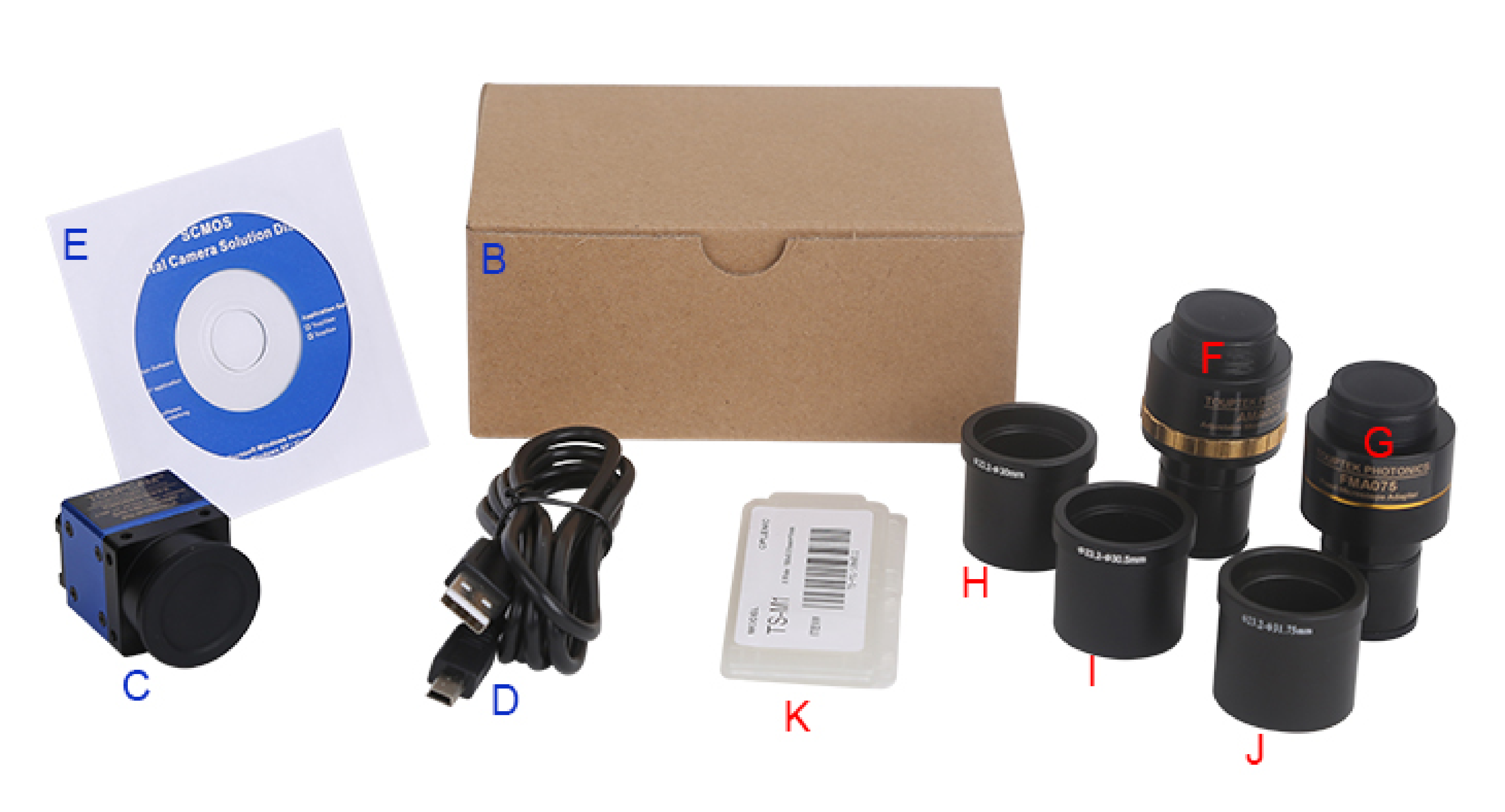 ICMOS series packing list