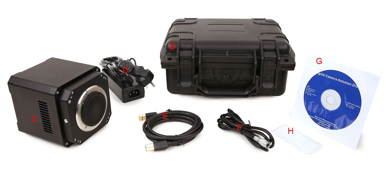 MAX USB3 cooled packing list