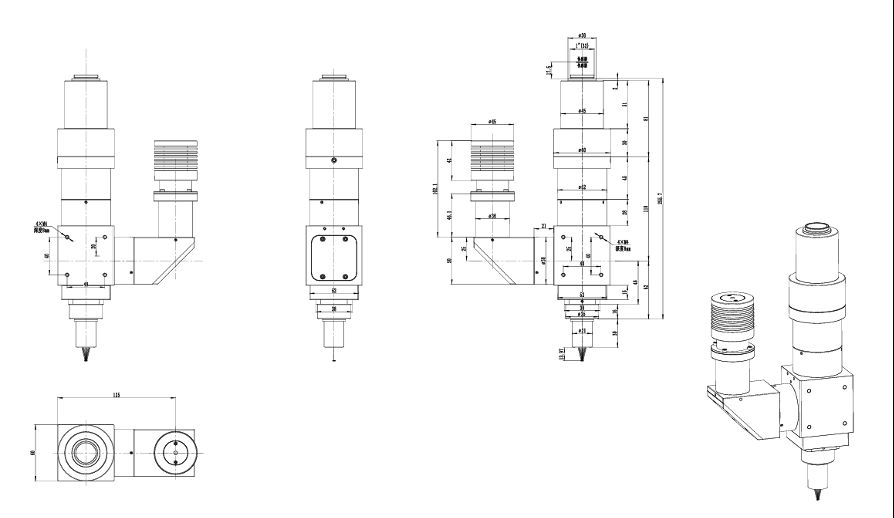 FM100 Series Microscopy System Dimension FM100 Series Microscopy System Dimension
