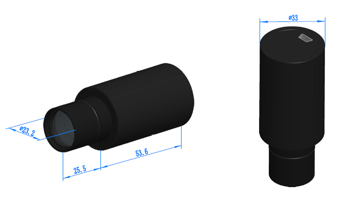 SPCMOS Camera Dimensions SPCMOS Camera Dimensions