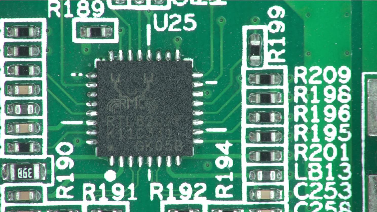 PCB captured with AFDM101 at 10X PCB captured with AFDM101 at 10X